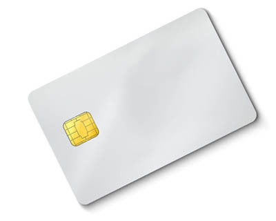 cartão sem contato plástico do processador central do PVC de 13.56MHz RFID Smart