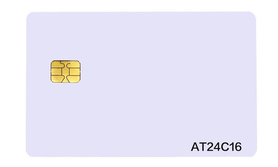 Cartões de memória do sistema AT24C16 Chip Contact IC da aptidão