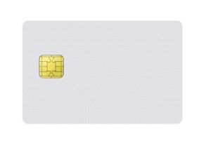 J2A081 financeiro pre pago RFID plástico Java Card