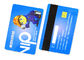 Cartões personalizados de IC do contato do PVC Smart 0.8mm do telegrama