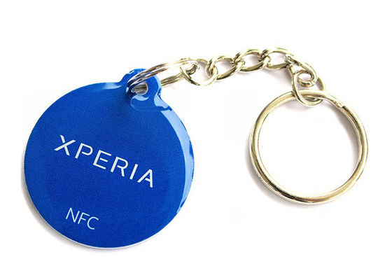 Etiqueta chave de NFC Chip Epoxy RFID para a identificação do animal de estimação