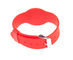 Silkscreen que imprime ISO 14443A bracelete de Rfid do silicone de 13,56 megahertz